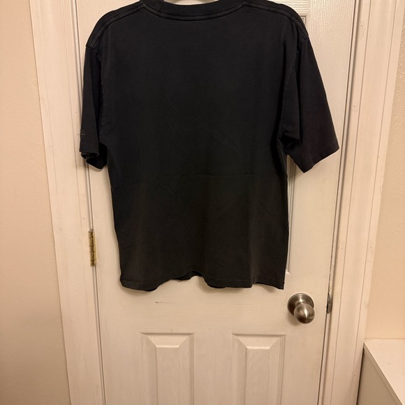 Anine Bing Black Crewneck Sweatshirt with White Label #615 - Picture 3 of 7